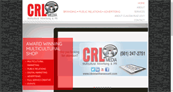 Desktop Screenshot of crlmediaadvertising.com